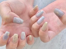 ネイルサロン ジョアアンジェ 天王寺店(joie ange)/ニュアンスネイル　カジュアル