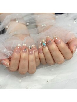 アイリッシュネイル 久屋大通店(Irish Nail)/チーク×マグネットネイル