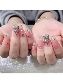 クイーンズビューティーサロン 新宿本店(Queen's beauty salon)/チップ長さ出し10本やり放題