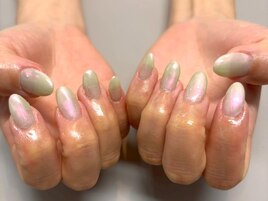 オーロラネイル/ワンカラー