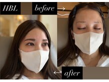 スノー(S.now)の雰囲気（HBL・骨格診断によるナチュラル眉）