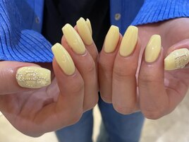 バターイエローネイル