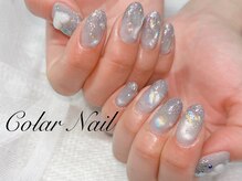 コラールネイル 本町(Colar Nail)/透明感☆ちゅるっとマグオーロラ