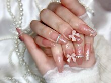 フィオナ 大久保店(Fiona)/ワンホンちゅるんネイル#新宿#春