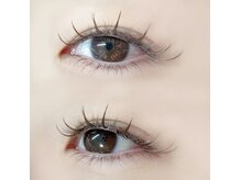 大人可愛いワンホンデザイン♪フラットラッシュ