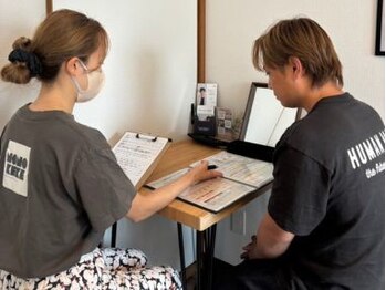 ノノケケ(NONOKEKE)/1.カウンセリング