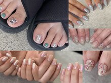 リーブル ネイル(Libre nail)の雰囲気（季節に合わせて毎月増える定額コース◎全コース甘皮ケア込み☆）