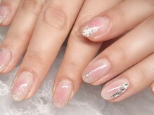 ザ ネイル パーラー 博多駅(The Nail Parlor)/馴染み感抜群チークネイル