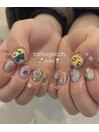 こだわりの好き詰め込みネイル★