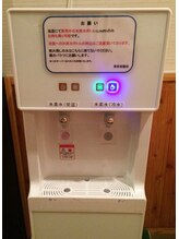 東京岩盤浴/お水が飲み放題！