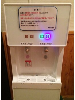 東京岩盤浴/お水が飲み放題！