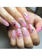 アイラッシュアンドネイル専門店 クラル(CURAR)/グラデーションネイル￥9980