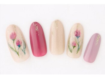 エムスラッシュ ネイル たまプラーザ(M.SLASH)/フラワーアート