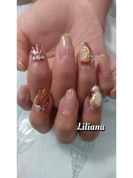 リリアーナ(Liliana)/秋ネイル