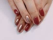 トヨネイル(TOYO NAIL)/大人ボルドー&ミラー