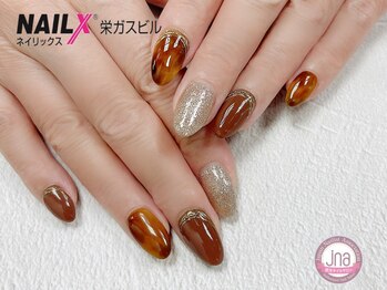 ネイリックス 栄ガスビル(NAILX)/べっ甲ネイル☆