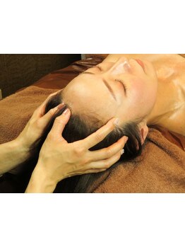 ヘッドスパで癒されたい