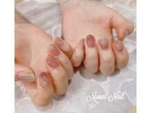 モアニネイル 岡山駅前(Moani Nail)/持ち込みシンプルニュアンス7500
