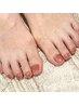 【フットバス付】 FOOTワンカラー＆角質ケアコース　¥14,850→¥11,500