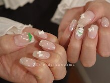 エン ダイカンヤマ(En'e daikanyama)/ゆるゆる可愛いキャラネイル