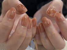 クレセント 心斎橋店(Crescent)/桃ネイル/Kanna