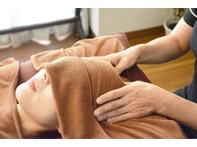 じっくり頭皮をゆるめ緊張を解きほぐします！！