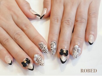 ローブド(ROBED)の写真/あなたらしいデザインをご提案いたします♪SNSで話題のネイル～個性的なデザインなども◎持ち込み画像も◎