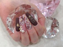 ネイルブラックシー デコ電ショップ クリスタルシー(BLACK SEA Shop Crystal Sea)/バレンタイン