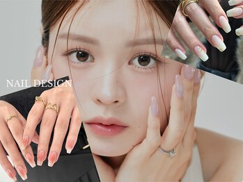 ジーナ 吉塚(Zina|)の写真/《全メニュー初回オフ無料！》指先を綺麗に魅せるデザインが人気♪自爪に優しいパラジェル取扱いサロン♪