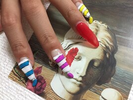 スカルプでリアル絵の具アート★