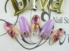 ジェルフラワー￥9500