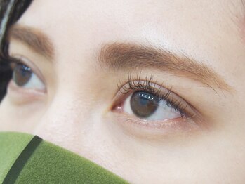 リア 門前仲町店(li'a)/フラットラッシュ / ブラウンMIX