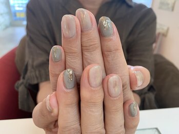 ネイルサロン シェリ(NAIL SALON Cheri)/くすみカラーニュアンスネイル
