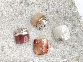 サロン ド モモ(salon de momo)/【foot】シンプルデザイン