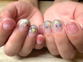 押し花 マグネット パステル