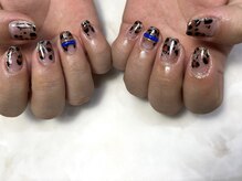 アトリエ クレール(Atelier Clair)/レオパードネイル♪