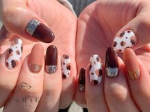 ヴリエ 小作店(VURIE)/アニマル柄ネイル