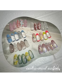 桜花ネイルサロン/7000円デザイン