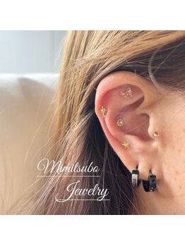 ダイヤモンドリリー キートス(Diamond Lily kiitos)/耳つぼジュエリー10粒