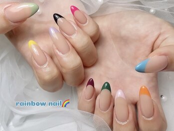 アリィ(Ali'i)/カラフル/立川/ネイル/うる艶