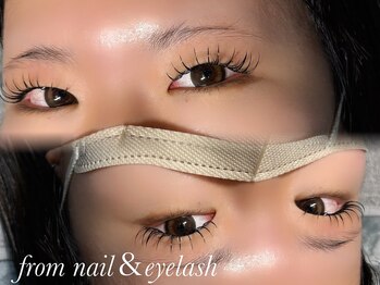 フロムネイルアンドアイラッシュ 神戸三宮(from nail&eyelash)/パリエク//120本