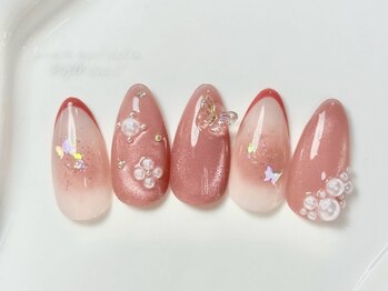 ランネイル 名古屋伏見(RANnail)の写真/12:00までのご予約限定!ハンドアート10本9,500円→6,980円オフ込み☆好感度バツグンの可愛いネイル/伏見
