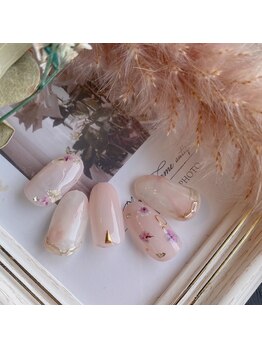 セプトネイル 函館店(SEPT NAIL)/4月大人可愛いサンプル 6,930円