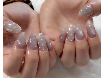 ネイルアンドエピサロン ラピス(Nail & Epi Salon Lapis)/マグネットネイル♪¥8250