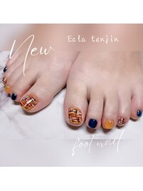 【ecla フットネイル】
