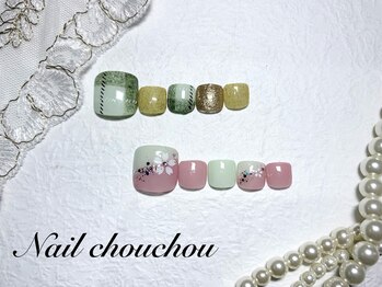 ネイルシュシュ 橋本店(nail chou chou)/フットネイル☆8500円