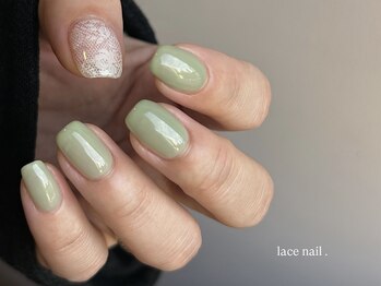 クレセント 心斎橋店(Crescent)/lace × green /kanna