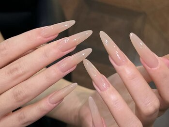 センスネイル 池袋店(Sense Nail)/高級感ミラーマーメイド梅雨
