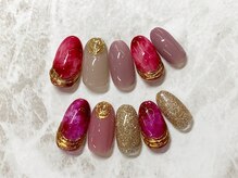 ネイルサロン キャンディネイル(Candy Nail)/ミラーアートｂｙ佐合