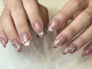 アイ ネイルズ 天神店(I nails)/マグネットフレンチ